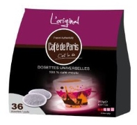 koffee Pads Dosette Souple Cafe de Paris L�Original Segafredo Zanetti